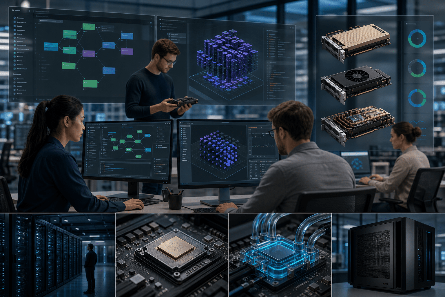 スタックビュー：TT-ForgeはPyTorch、JAX、ONNXグラフをワークステーション内のBlackholeアクセラレータやTT-QuietBoxサーバー向けにコンパイルし、Galaxy IPは同じ開発者ツールチェーンと展開モデル内でカスタムシリコンをターゲットにします。
