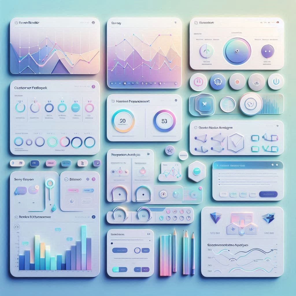 Qualtrics-Dashboard mit Umfrageergebnissen, KI-Erkenntnissen, Sentiment-Analyse und Workflows für das Experience Management.