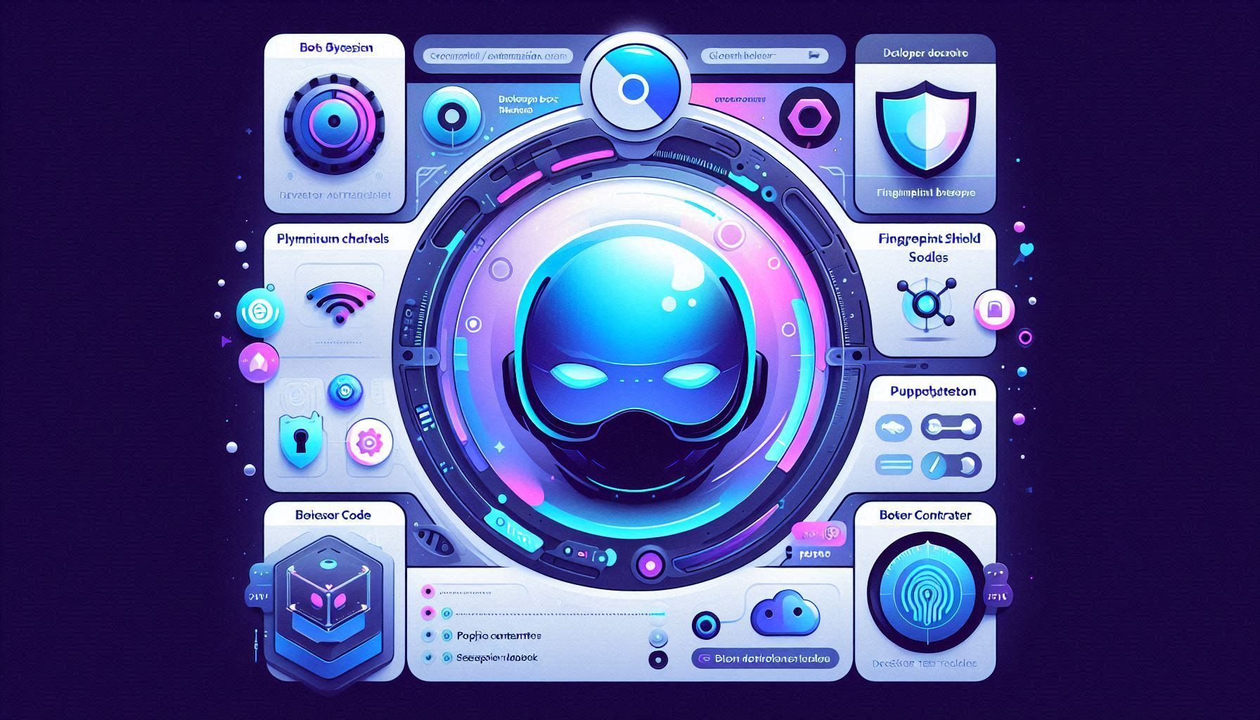 CloakBrowser dashboard showing stealth Chromium automation, Playwright and Puppeteer code, browser profiles, fingerprint controls, proxy settings, AI browser agents, and bot-detection test results.