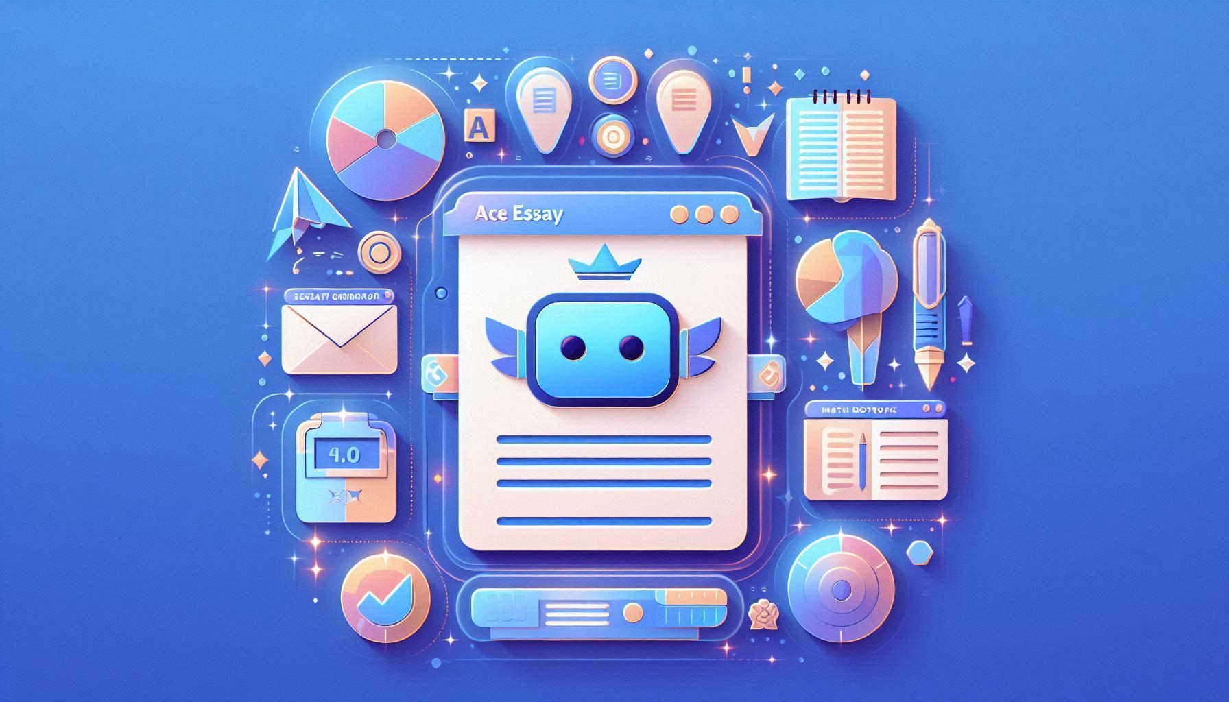 Ace Essay-Dashboard mit Essay Humanizer, AI Checker, Zitatgenerator, Essay-Überarbeitungsvorschlägen, Plagiatsunterstützung und Math Solver für akademische Schreibprozesse.