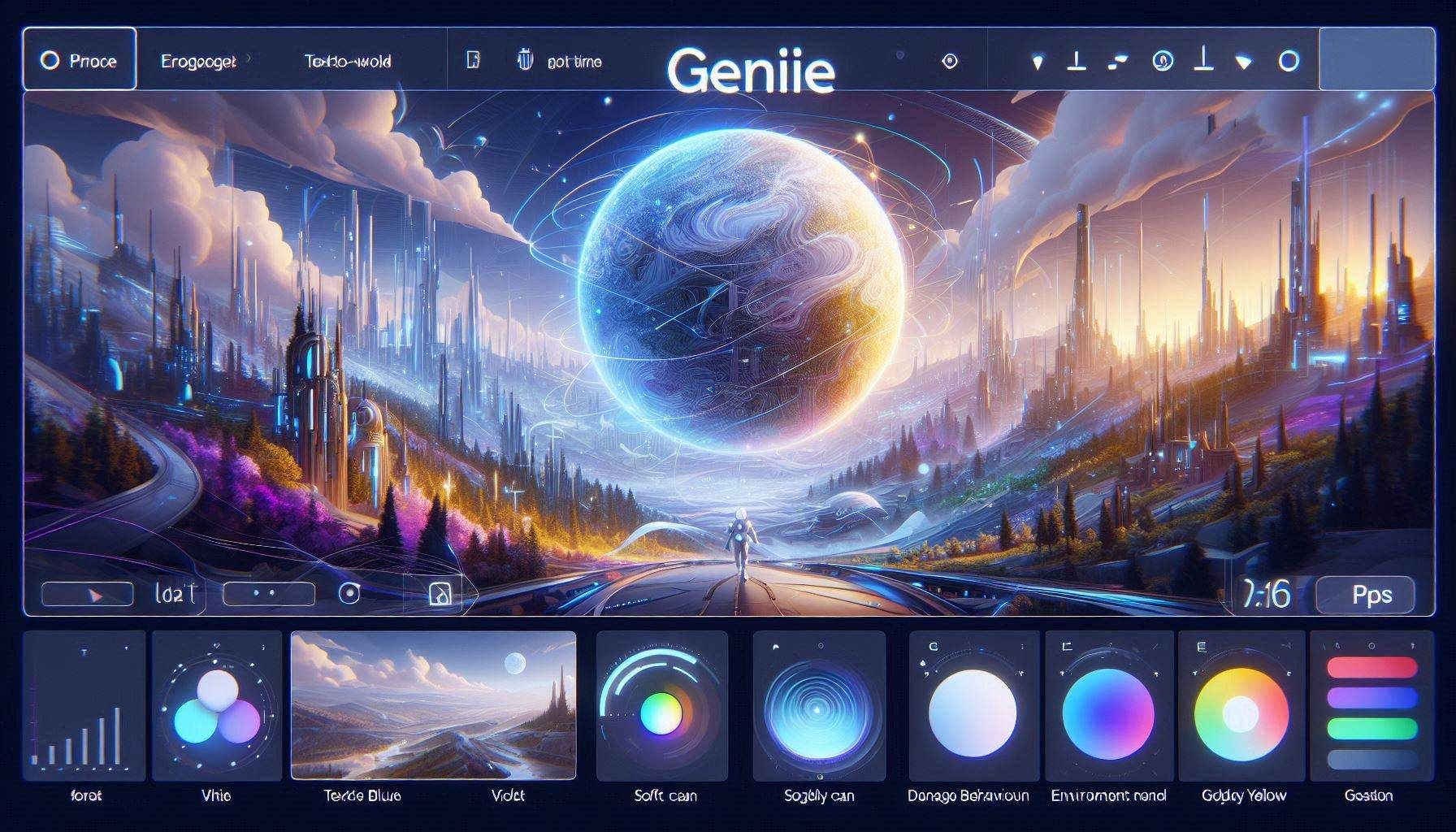 Genie:用於互動式 AI 生成世界的 Google DeepMind 世界模型