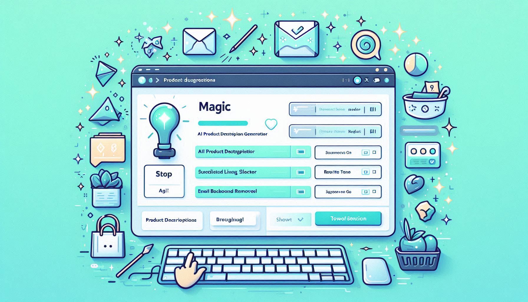 Shopify Magic:電商內容與商店效率的內建 AI 工具