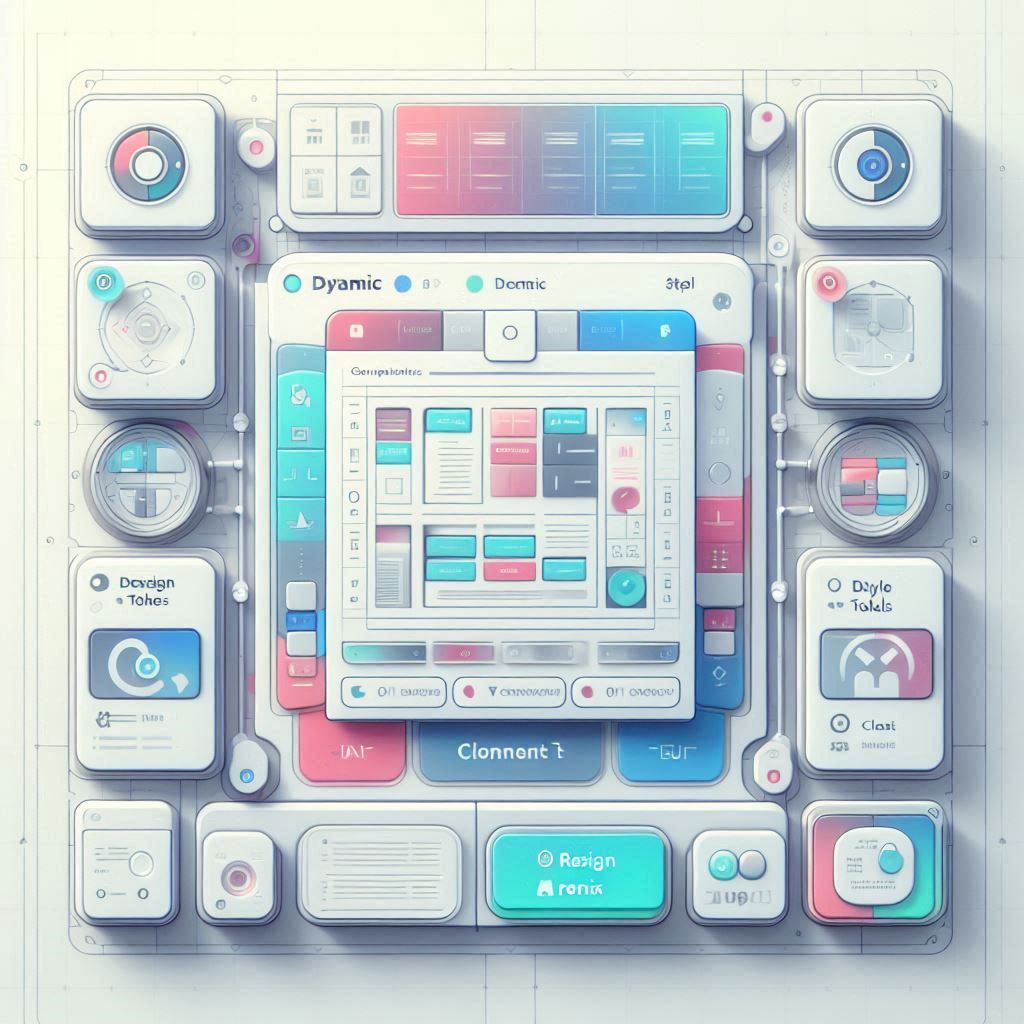 Step1 界面展示了网站克隆、设计提取和 AI 驱动的 UI 组件重新混合。
