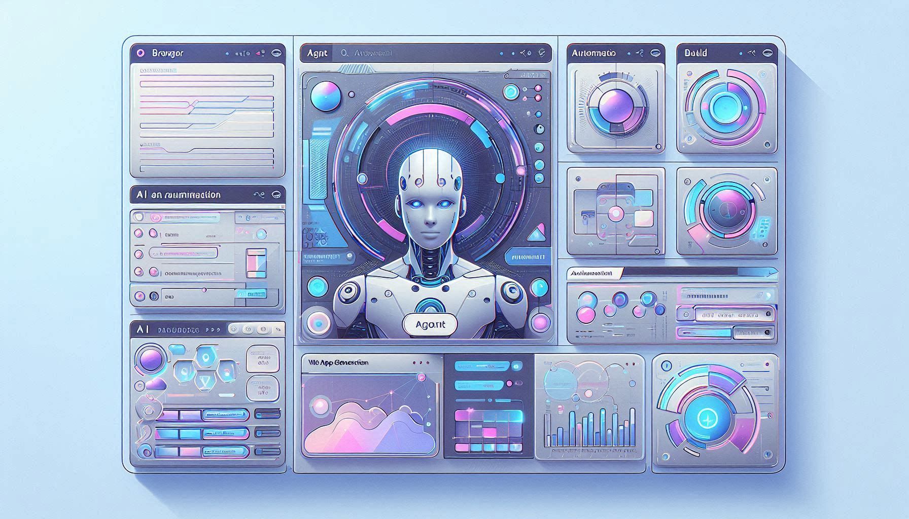 Manus interface showing autonomous AI workflows, browser automation, app generation, and cloud-based task execution.