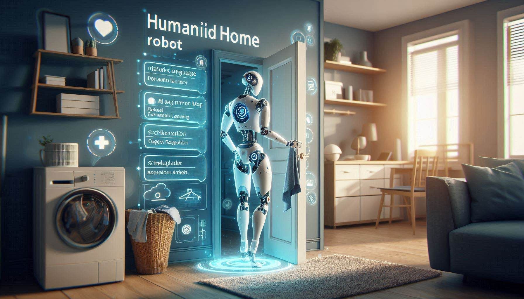 1X: NEO Humanoid Home Robot for Chores & Physical AI Assistance