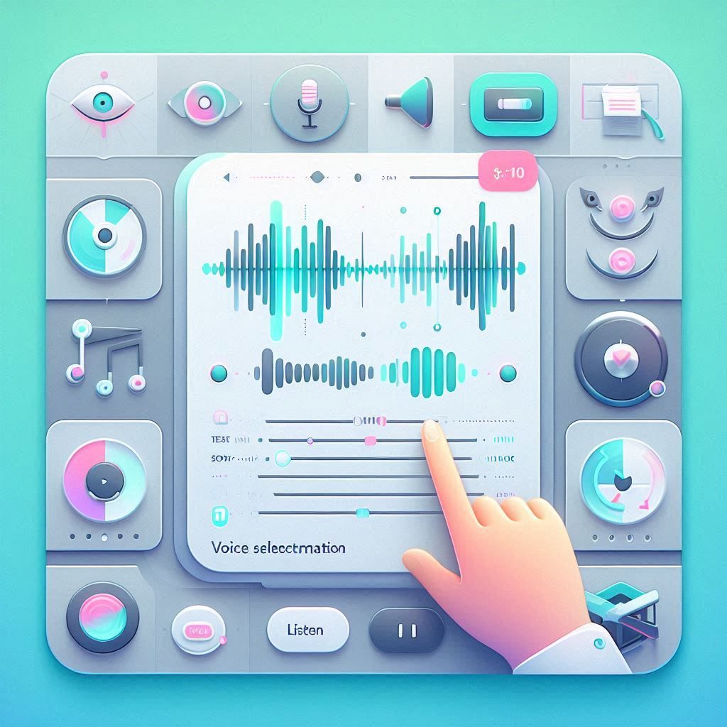 Speechify 界面显示文本转语音播放、声音选择和文档阅读工具。
