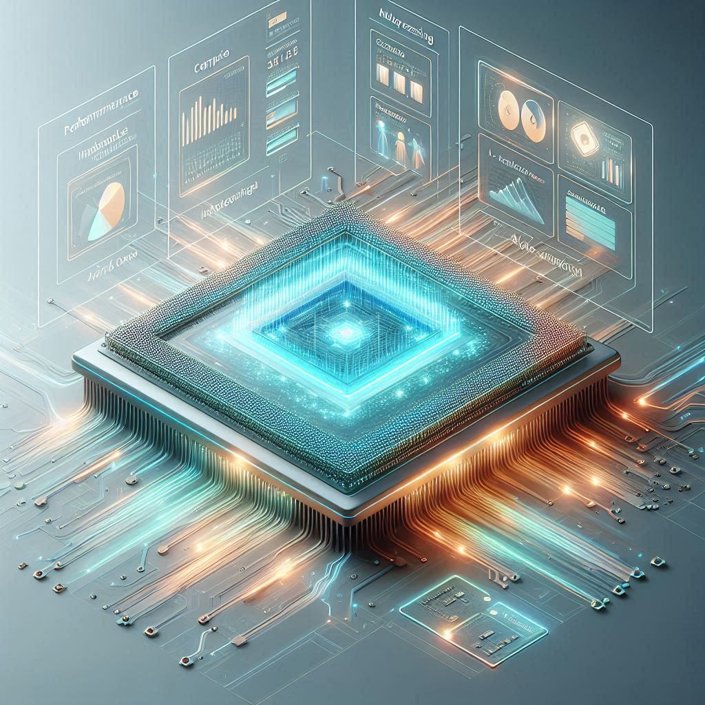 ウェハスケールAIチップアーキテクチャと高性能AIインフラを表示するCerebrasシステム。
