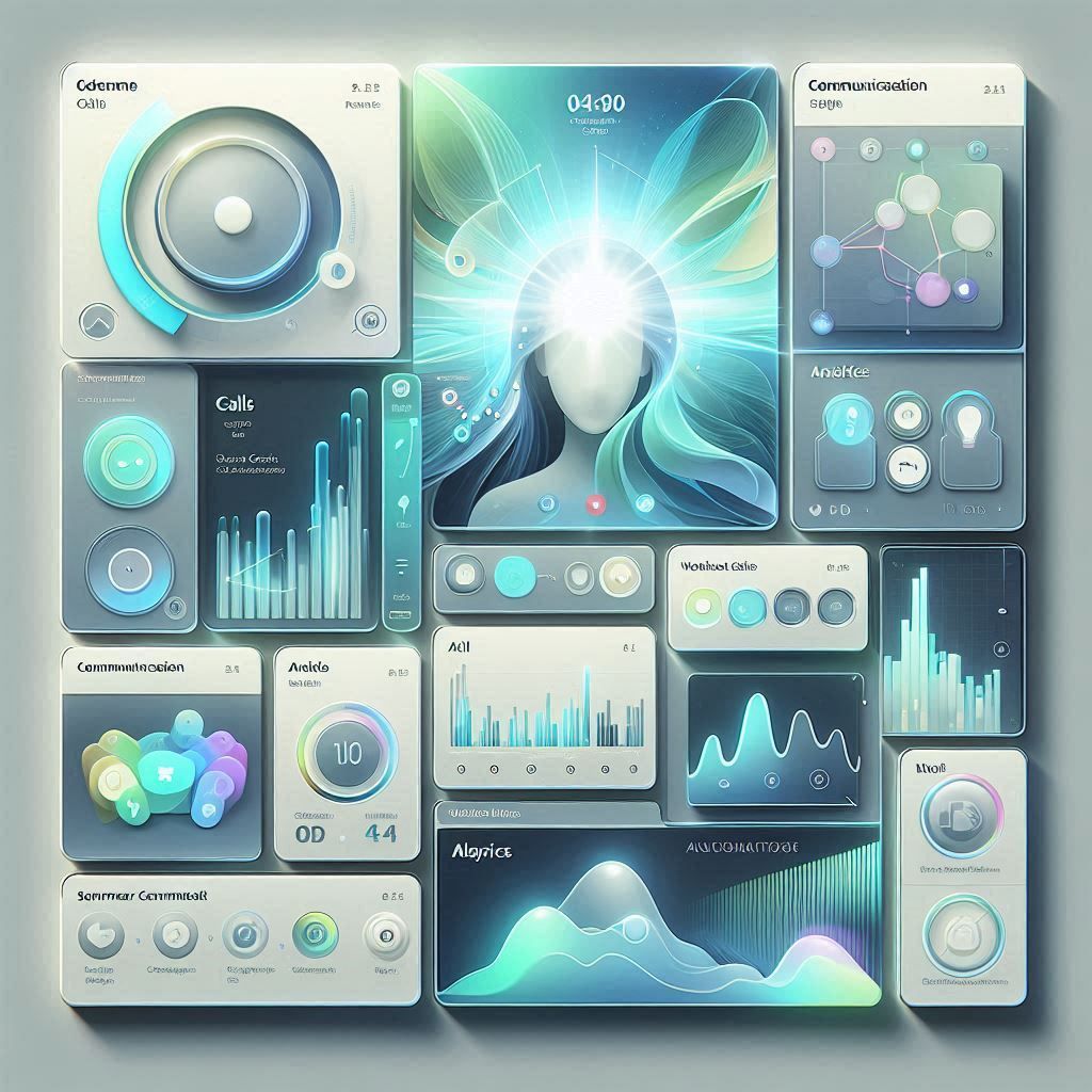 Aircall dashboard showing call interface, analytics insights, AI call summaries, and workflow automation tools.