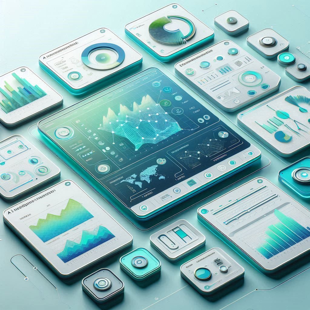Qlik Dashboard, das interaktive Datenvisualisierungen, Analyse-Erkenntnisse und Echtzeit-Datenerkundung zeigt.