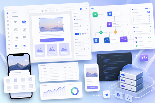 Bubble：結合 AI 的無碼網頁與行動應用建構器
